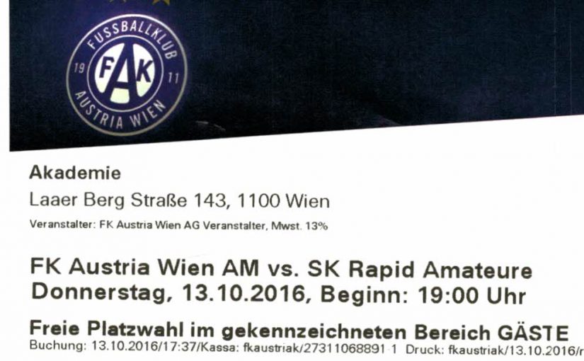 Austria Amateure – Rapid II