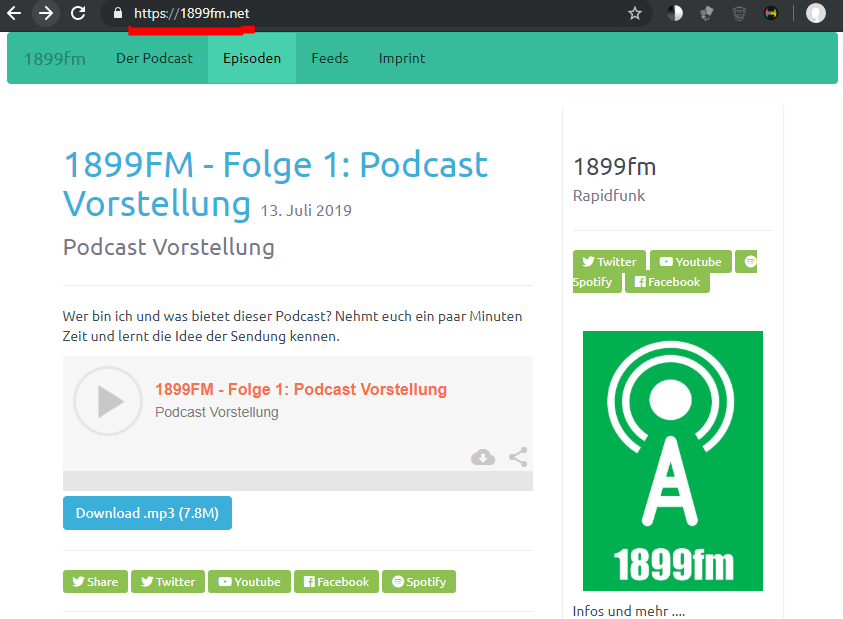 1899fm Heinz‘ Rapid Podcast